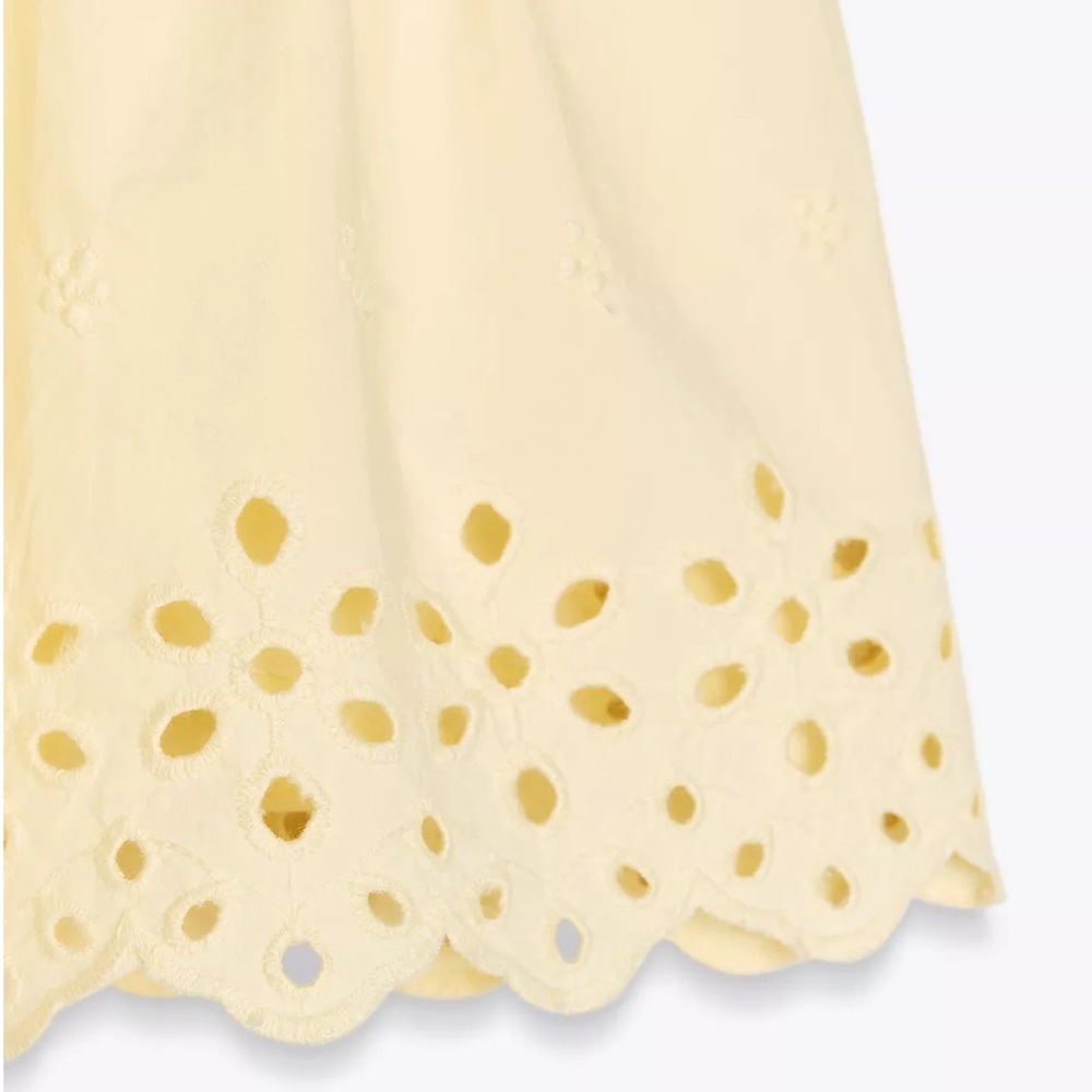 zara embroidered shorts - Picture 4 of 5